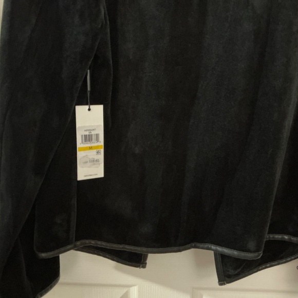 Calvin Klein velour jacket - Picture 3 of 4